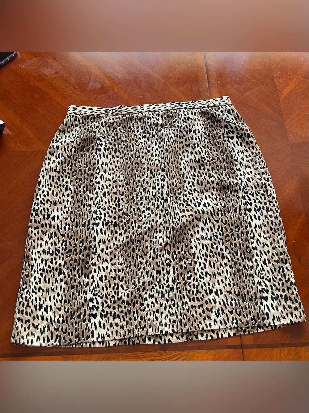 Vintage Betsy’s Things Leopard Print A-Line Women's Skirt